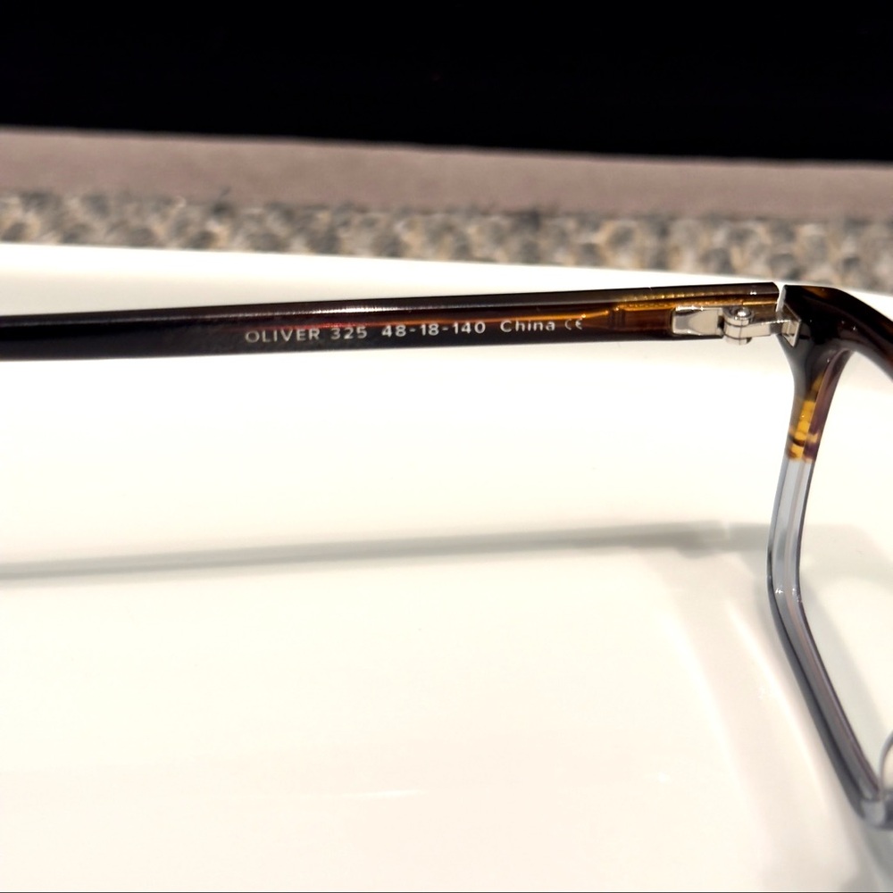 Warby Parker - Oliver Eastern Bluebird Fade Eyeglasses & Case - Picture 7 of 11